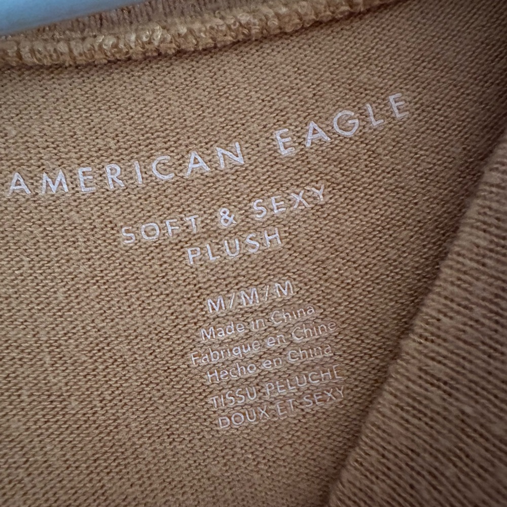 American Eagle “Soft & Sexy Plush” top. GUC. - Picture 2 of 3